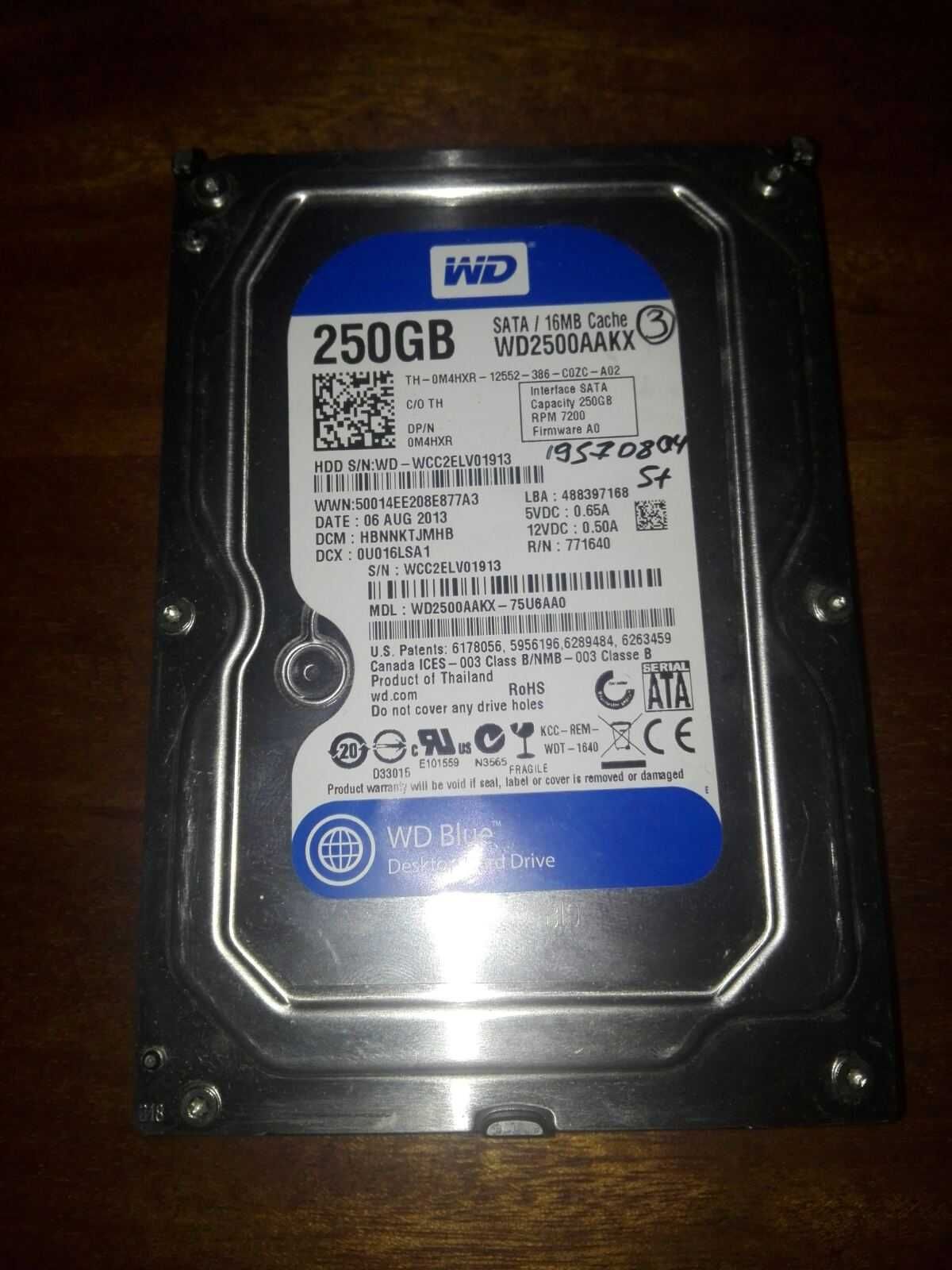 Жесткий диск 3.5 250Gb