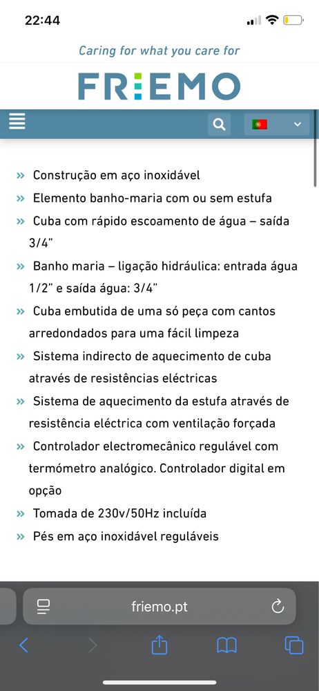 Banho Maria c/estufa - NOVO - restaurante