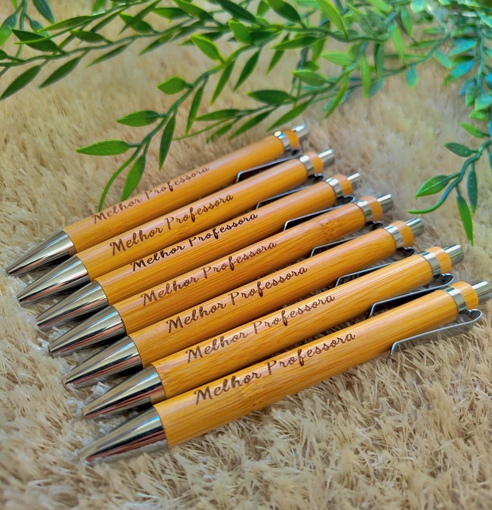 Canetas Bambu personalizadas