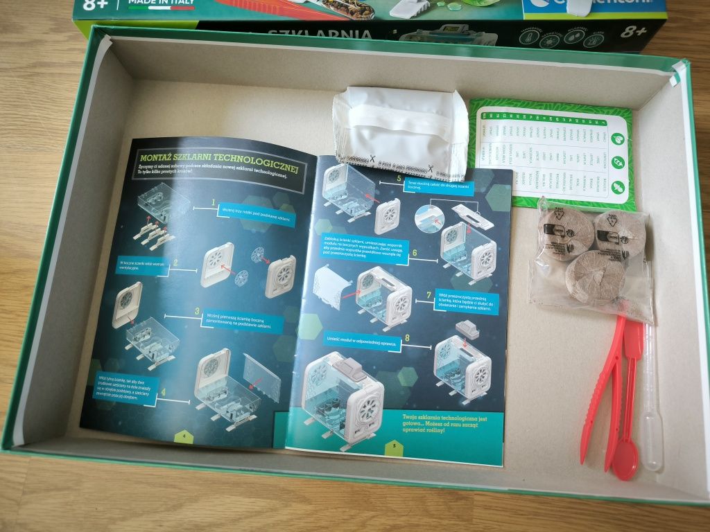 Moja szklarnia Hi-Tech Clémentoni dla dzieci
