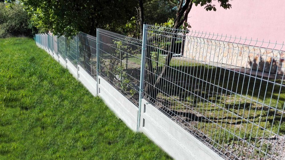 Ogrodzenie panelowe 1,23 fi4 +podmurówka. PROMOCJA!!!