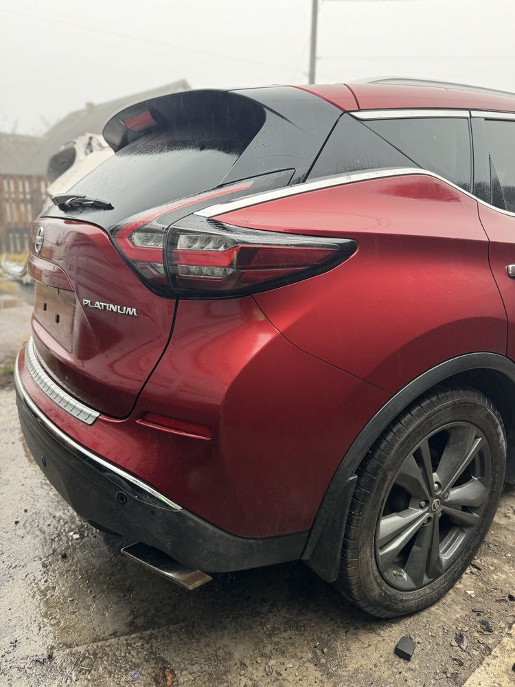 Ляда бампер скло nissan murano z52 разборка