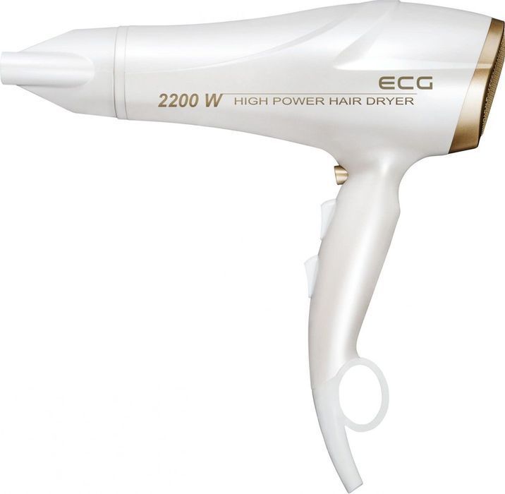 ECG VV 2200 Suszarka do Włosów z Dyfuzorem i Jonizacją, 2200W
