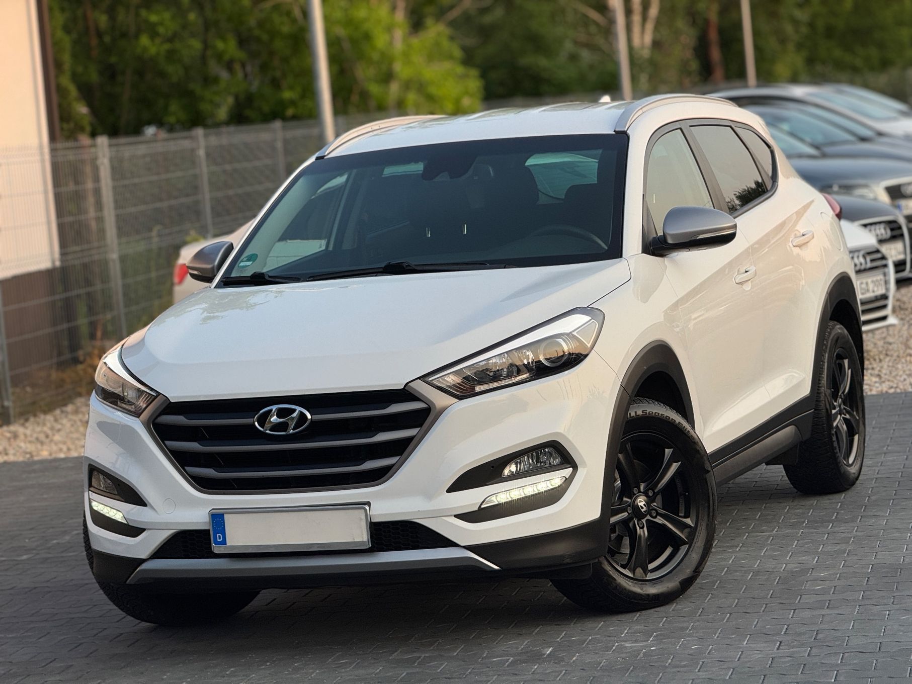 Hyundai Tucson 1.7CRDi 141KM AUT NAVI KAMERA LineAsist Ledy BLiS Oryg.LAKIER zNiemiec