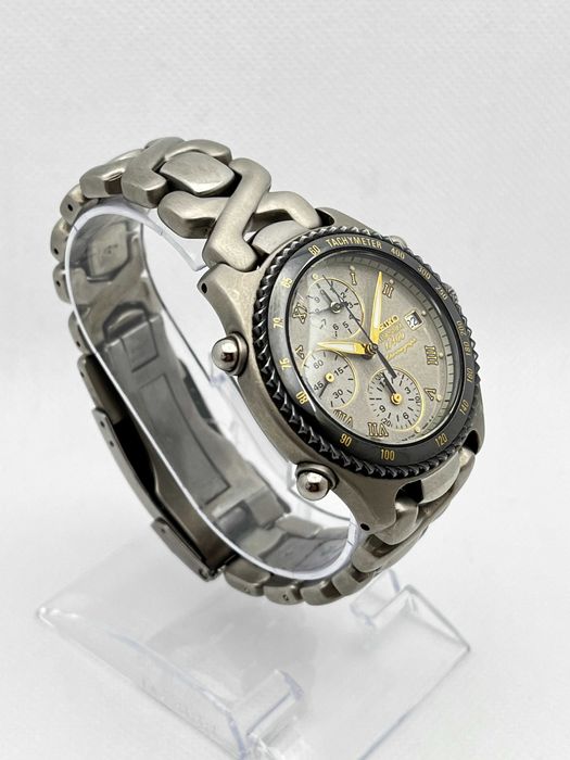 Seiko Titanium 1/100 Chronograph vintage 1994r