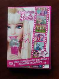 DVD " Canta com a Barbie " As canções dos teus filmes preferidos