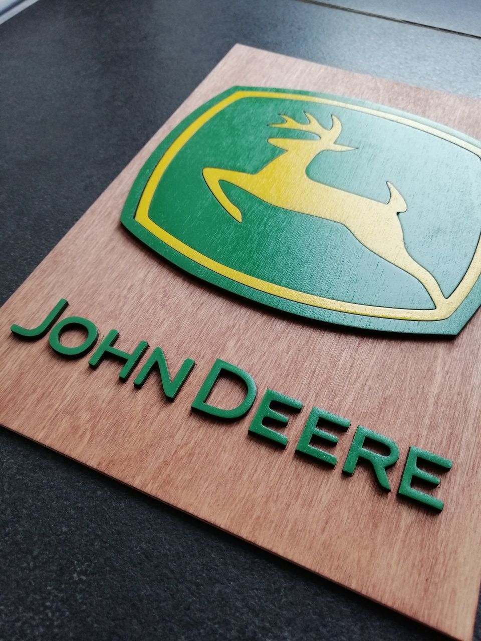 Logo John Deere Duży format A3