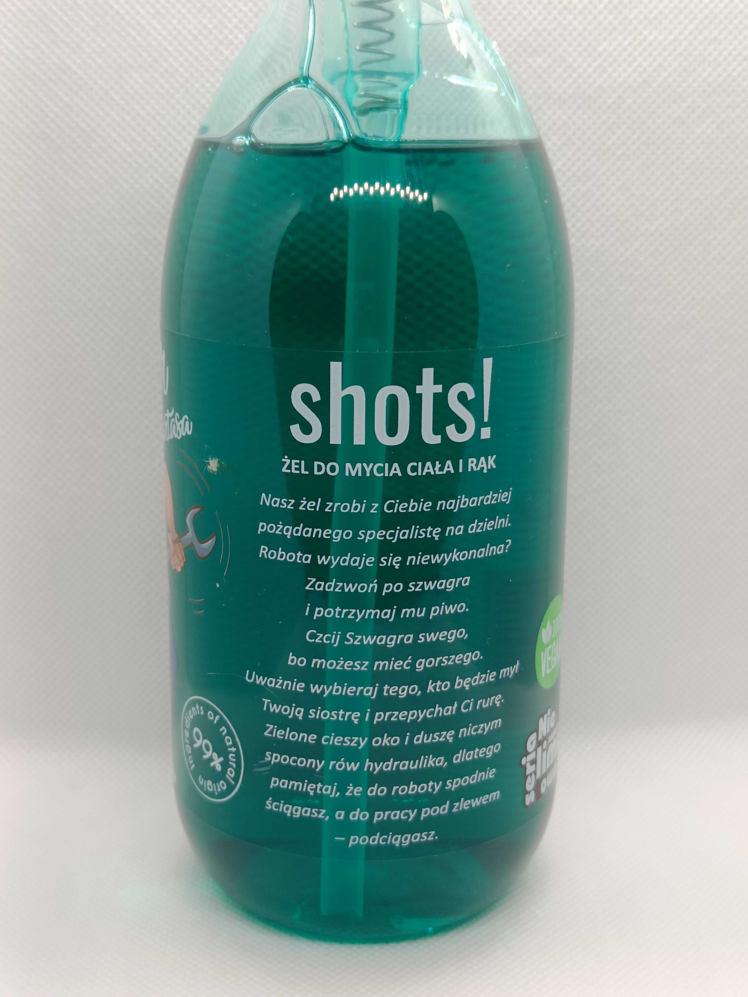 Гель для душа с Запахом Потного Сантехника LaQ Shots! Diy Guy, 500 мл