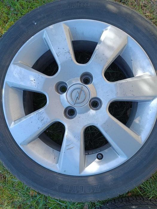 Alufelgi, koła Opel Felgi aluminiowe 15" opel corsa c, meriva + opony