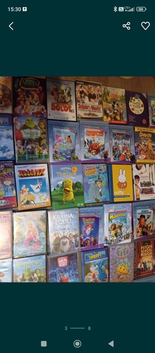 Płyty DVD filmy dla dzieci