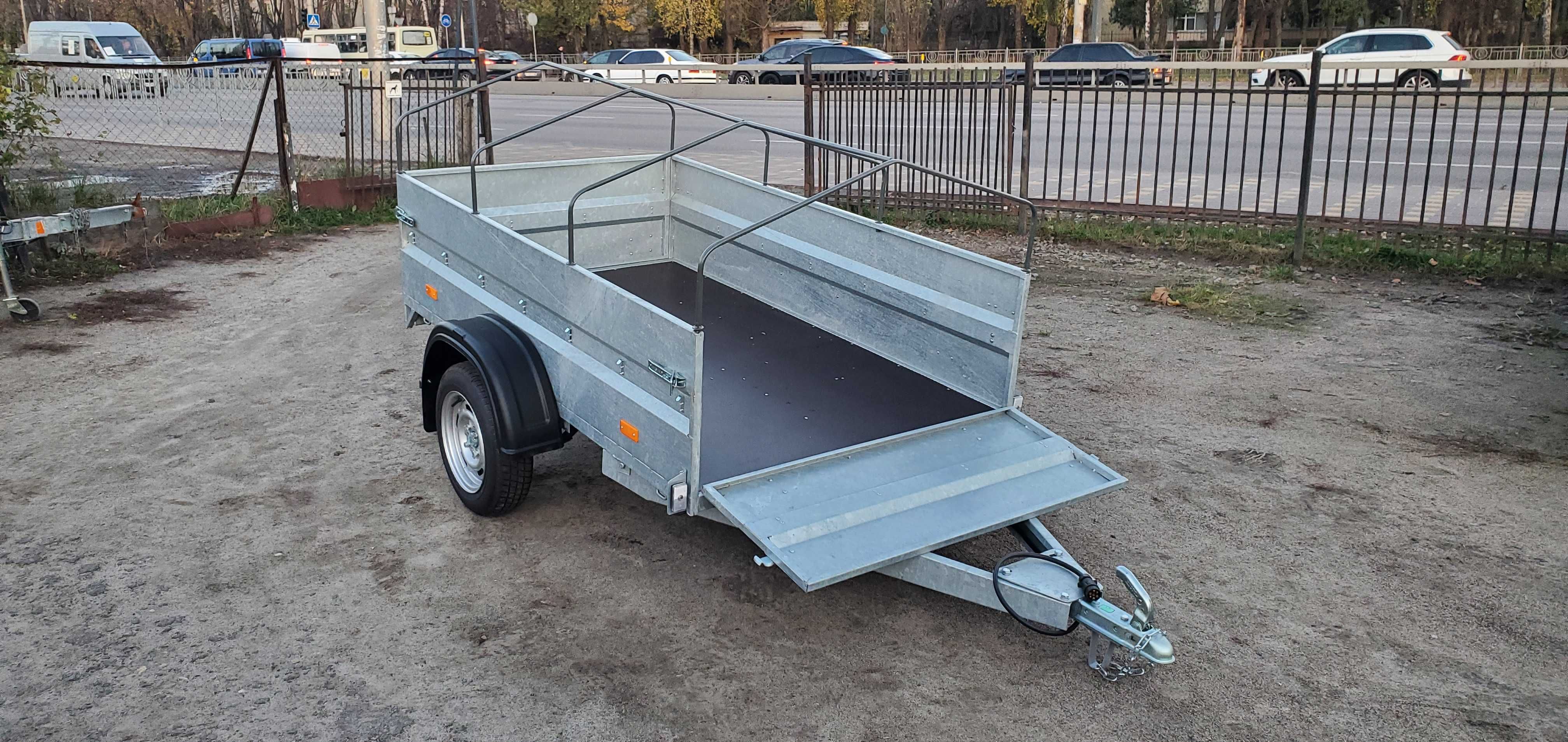 Причіп ПРАІМ 1250х2150х400 Оцинкований