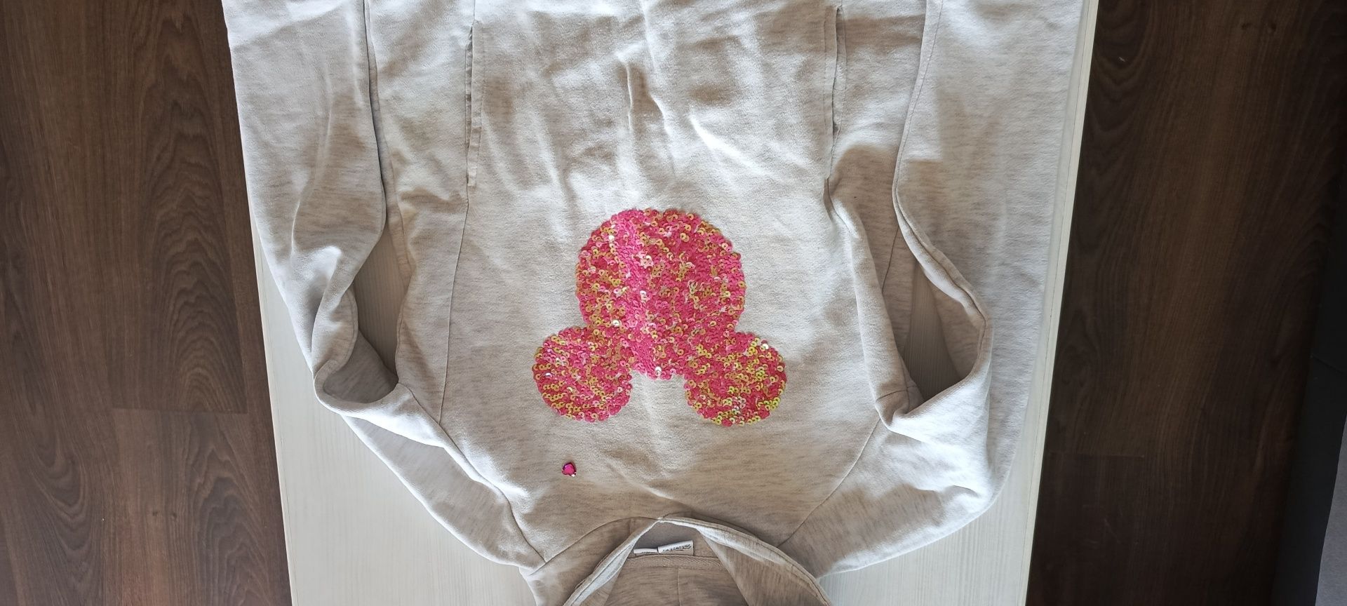 Bluza dla dziewczynki kapturem