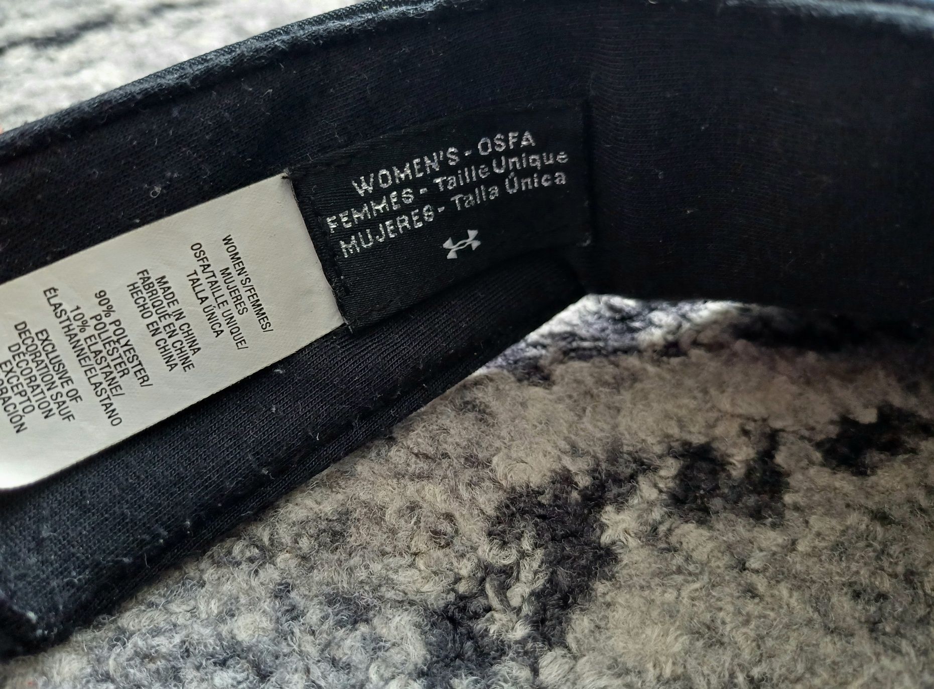 Daszek sportowy damski Under Armour ale czapka snapback bieganie sport