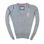 SUPERDRY Sweterek Damski w Serek Logowany r. S