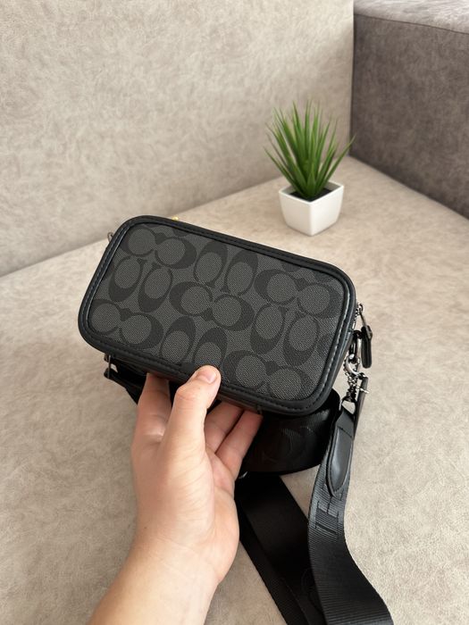 Сумка Coach | Месенжер коуч коач | шкіряний через плече