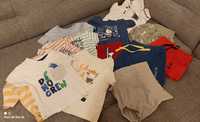 Koszulki i spodenki letnie dla niemowlaka r. 68 -74