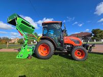 Traktor KIOTI DK6020CH skrzynia bezstopniowa HST Peruzzo Koala PRO1600