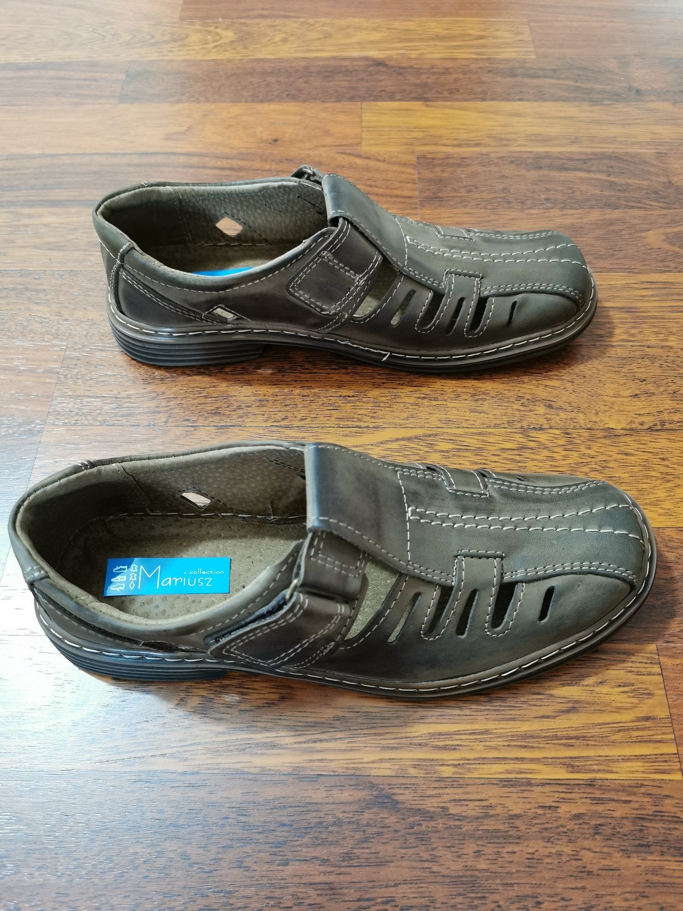 Skórzane Letnie Buty i Męskie Lekkie Wygodne