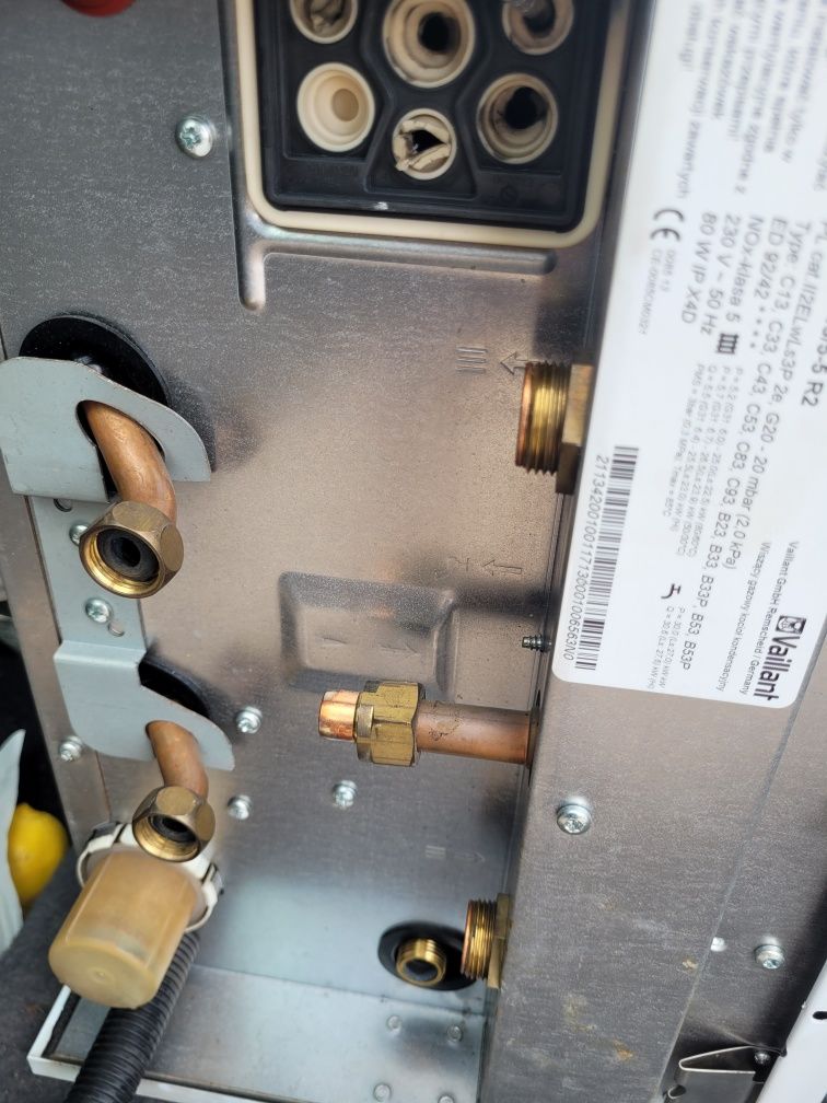 Piec gazowy Vaillant VC PL 246/5-5 R2 jednofunkcyjny kondens (części)