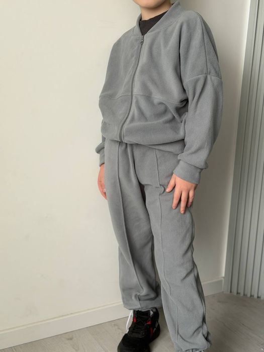 Костюм флісовий дитячий на блискавці без капюшону різні кольори