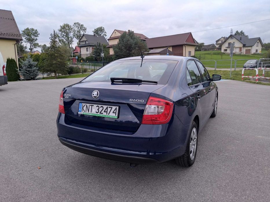 Skoda Rapid 1.2 benzyna Polski Salon 2 właściciel 102 tys km