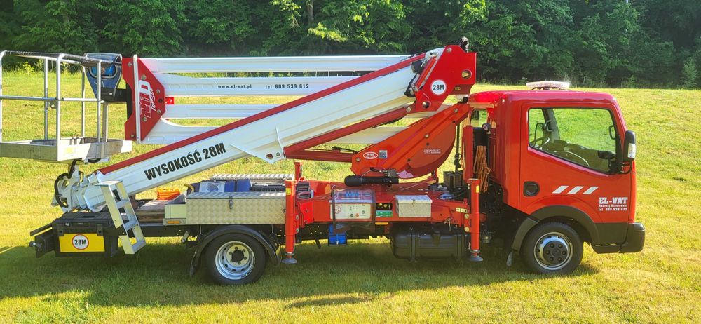 podnośnik koszowy .  Iława Lubawa ,Lidzbark, Brodnica. Wycinka drzew