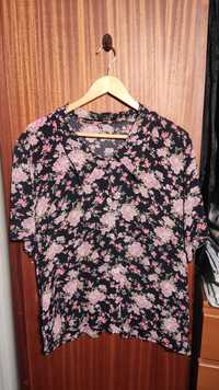 Blusa floral vintage XXL