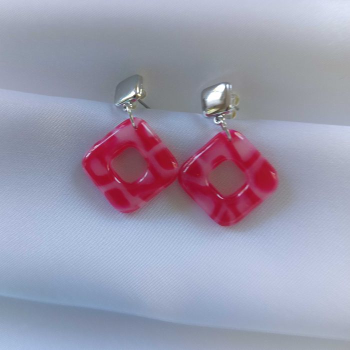 Kolczyki z gliny polimerowej - "Liwia"- handmade