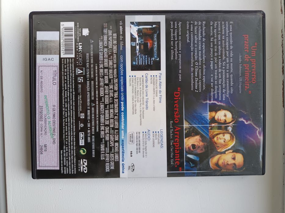 DVD o último destino 2