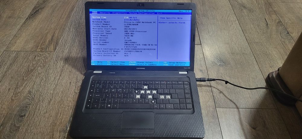 Ноутбук запчастини