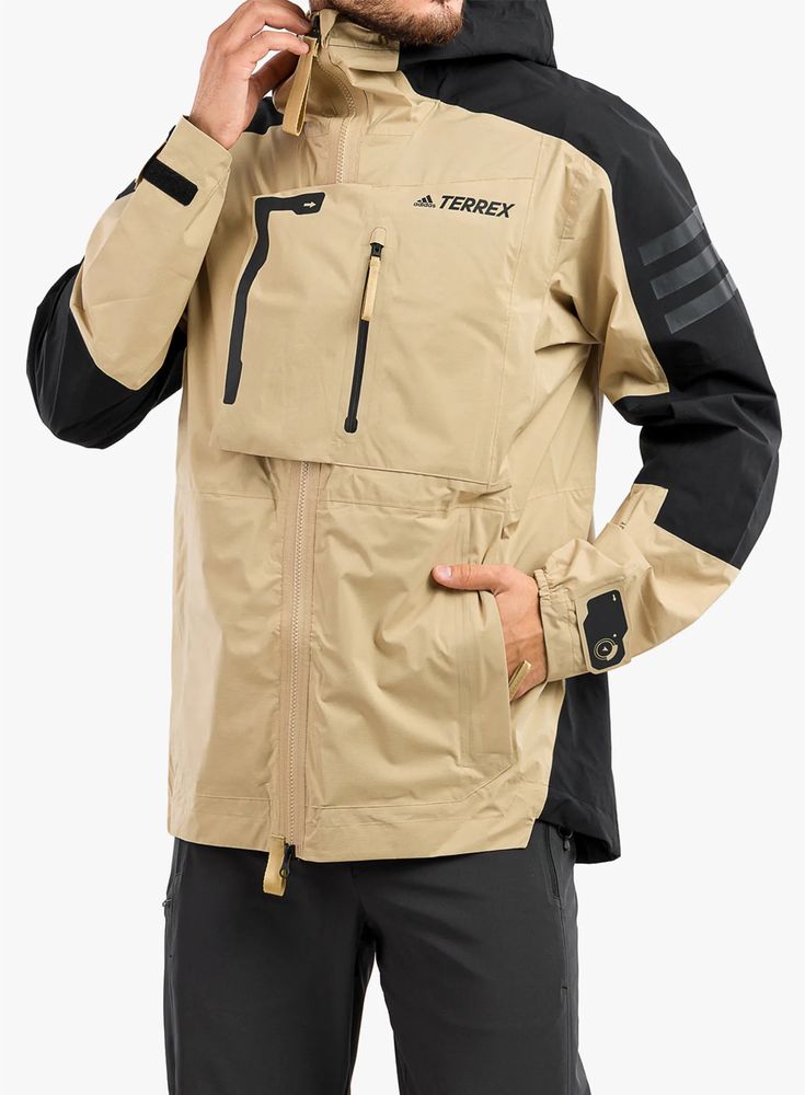 Kurtka adidas Terrex Xploric Rain Jacket HA7694