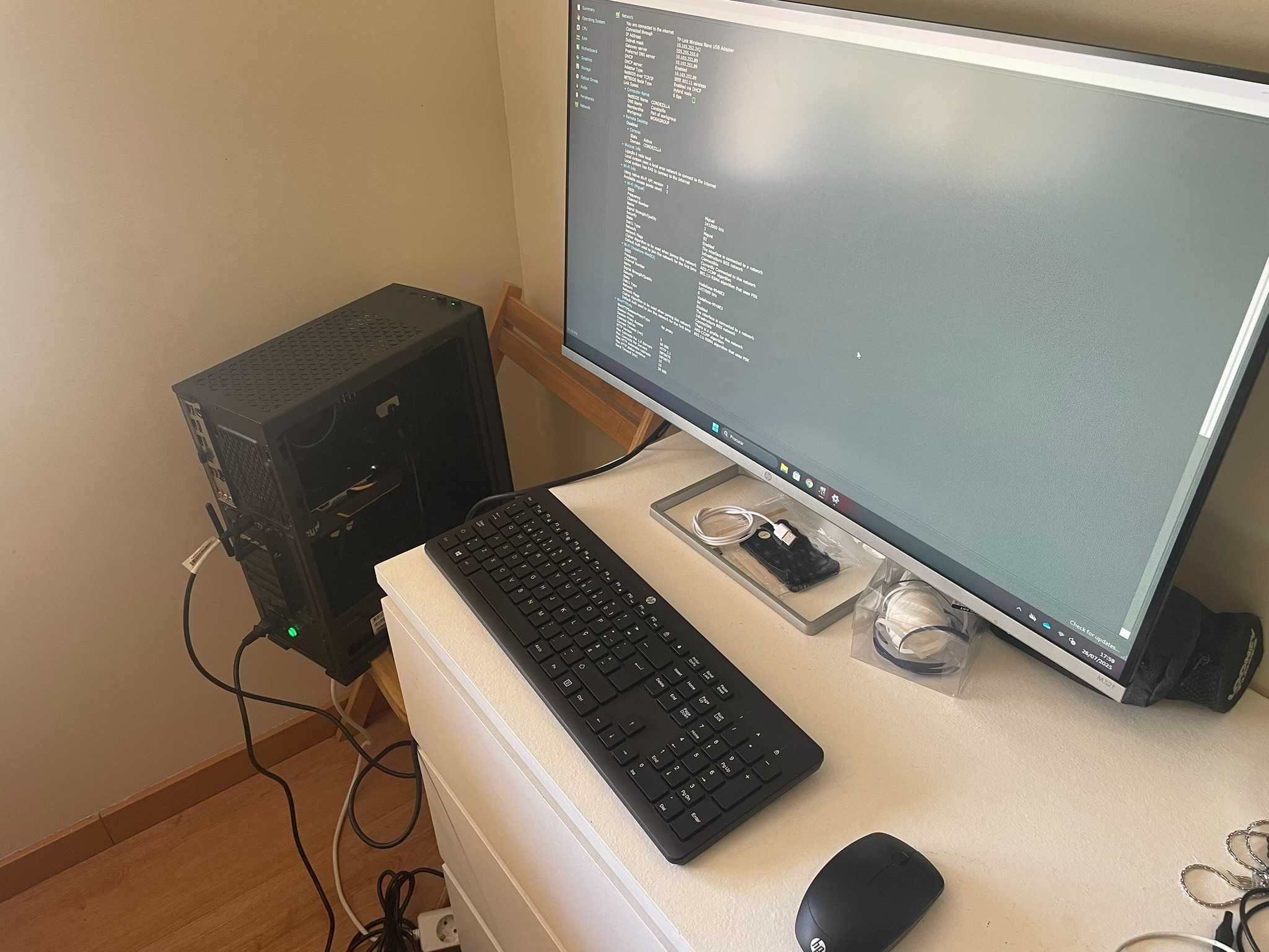 Pc Desktop Completo (i3 12100f + Geforce gtx 1650 4Gb + 32Gb) Usado