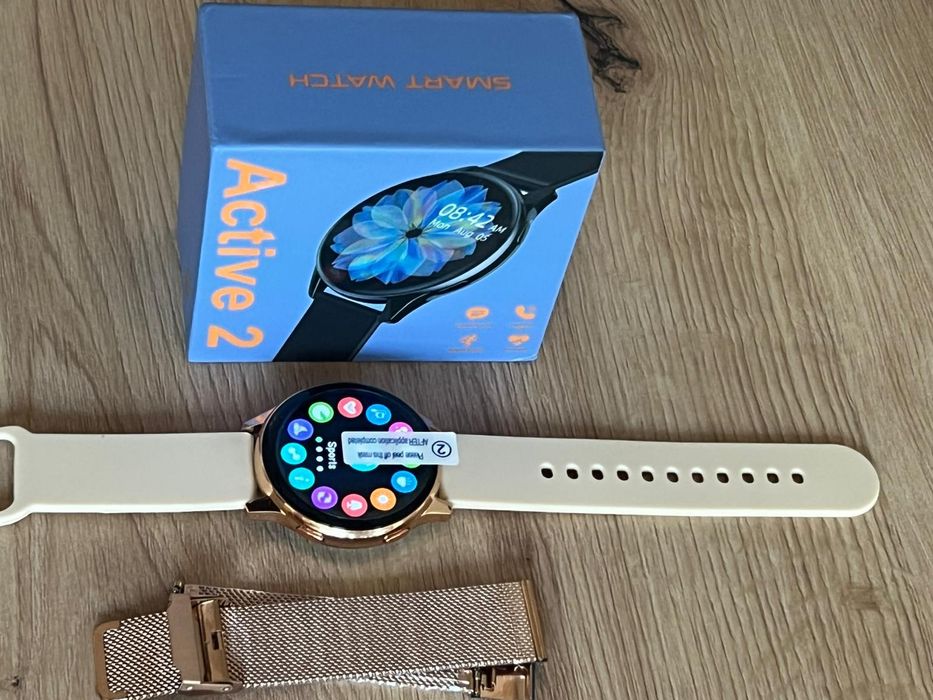 Smartwatch TF2 PRO z funkcją połączeń + 2 paski + elegancki prezent!