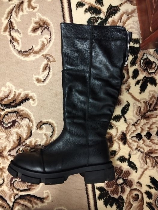 Чоботи шкіряні зима