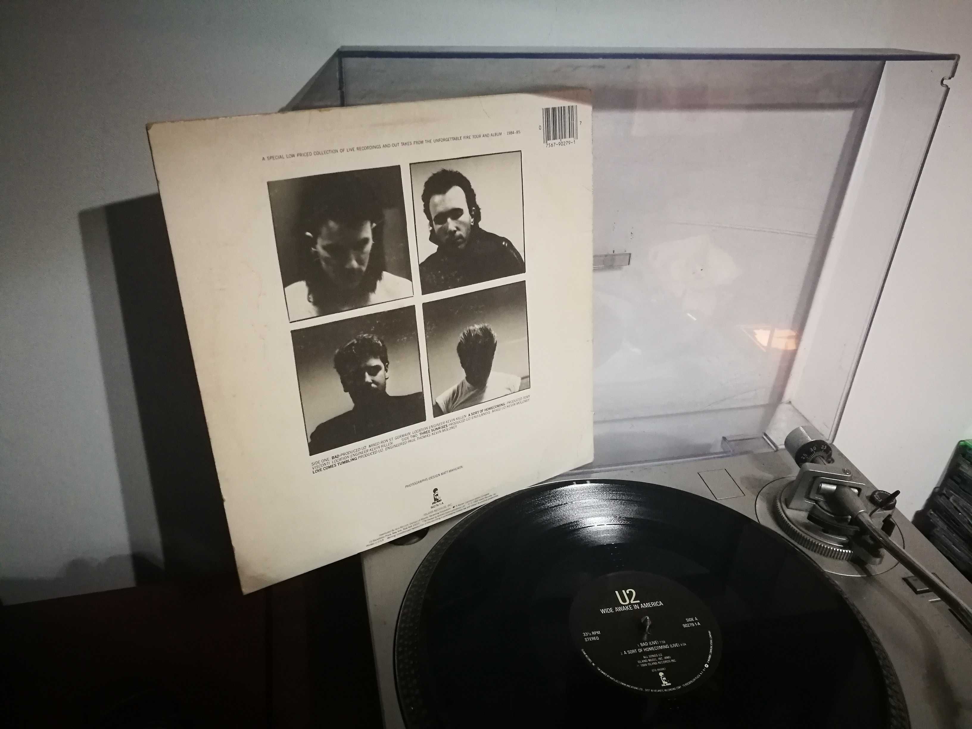 U2 - Wide Wake In America (EDIÇÃO 1985 - USA) EP 12' 33 RPM