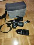 Nikon d3100 z obiektywem 18-505 VR stabilizacja zamienie