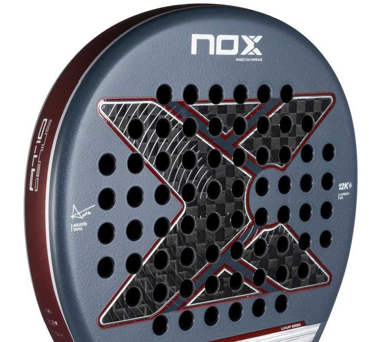 Ракетка для паделу падел-теніса Nox AT10 genius 18k Agustin Tapia 2025