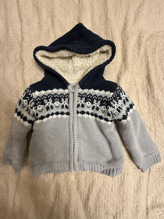 Детская теплая кофта