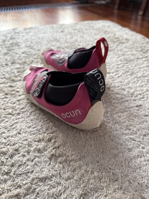 Buty wspinaczkowe dla dzieci 34 - 35 Ocun Ribbit - pink