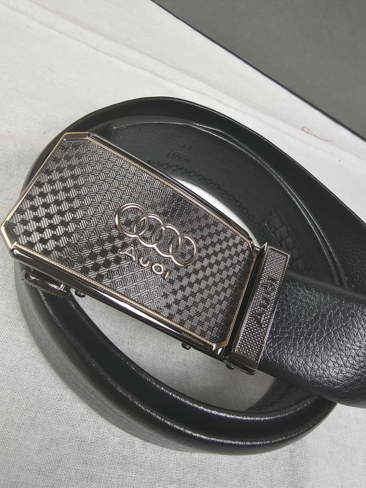 Paski męskie pasek klamra Lacoste Audi Louis Vuitton