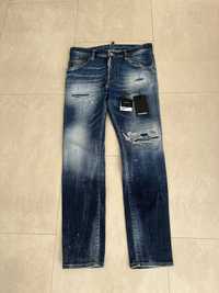 Oryginalne jeansy Dsquared2 z paragonem