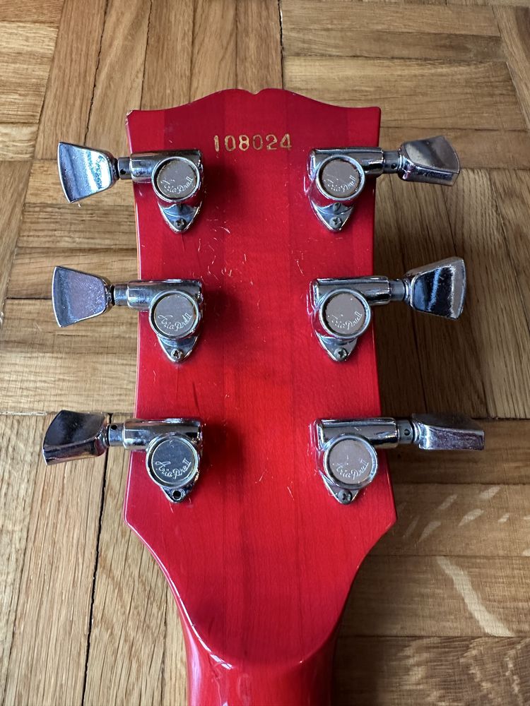 REDUÇÃO TEMPORARIA - Guitarra Aria Pro II Les Paul japonesa 76-78