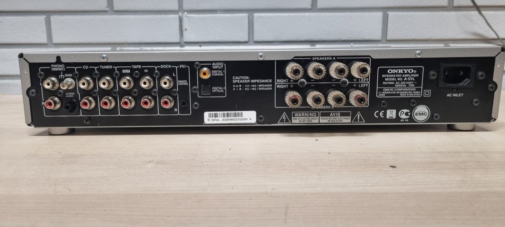 Wzmacniacz dual-mono ONKYO A-5VL.OPTICAL