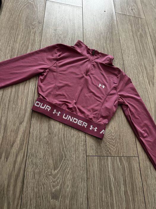 Укороченный топ кофта рашгард Under armour