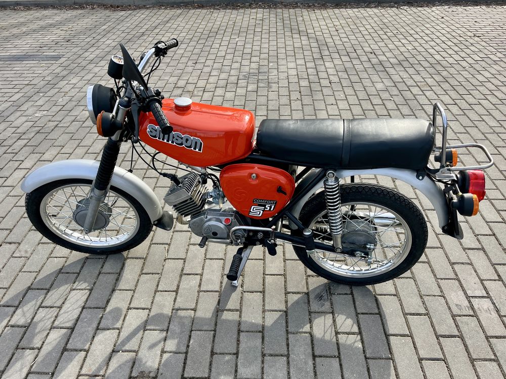 Simson S51  rok produkcji 1982 stan bardzo dobry
