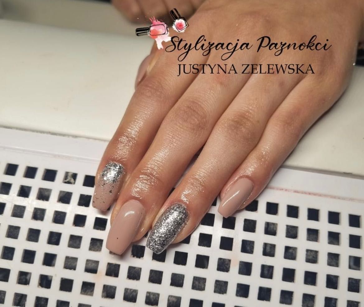 Przedłużanie paznokci, manicure, pedicure