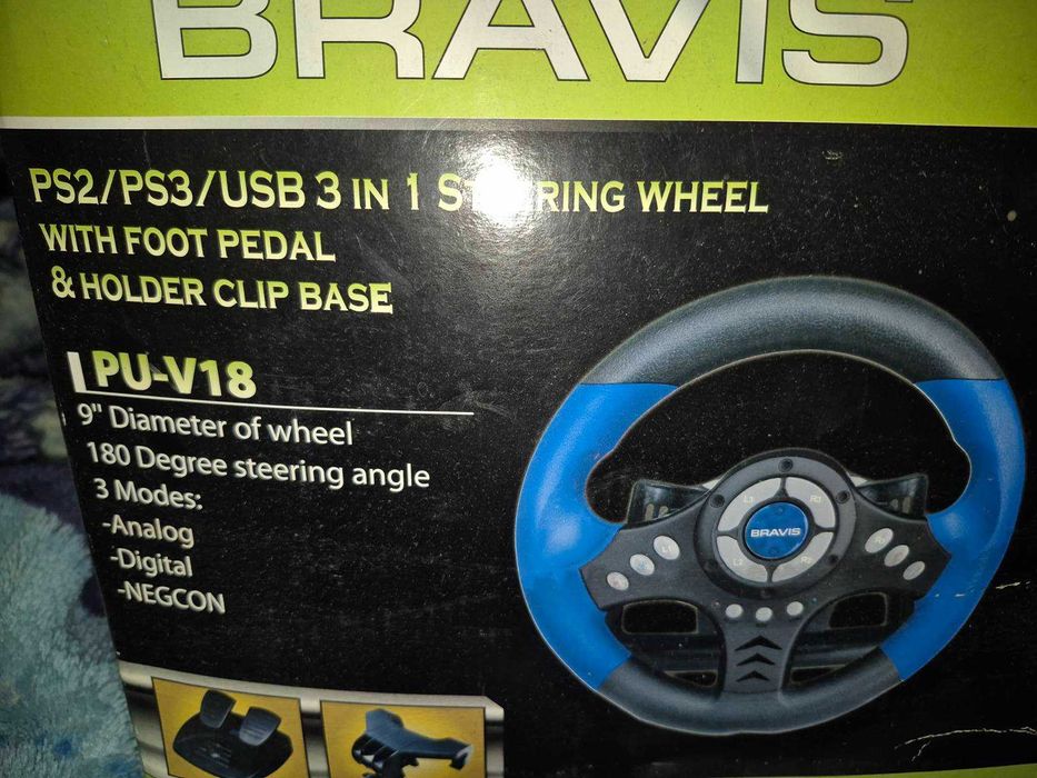 продам игровой руль новый