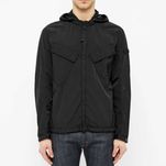 Куртка C.P. Company Hooded Google Zip Overshirt Black