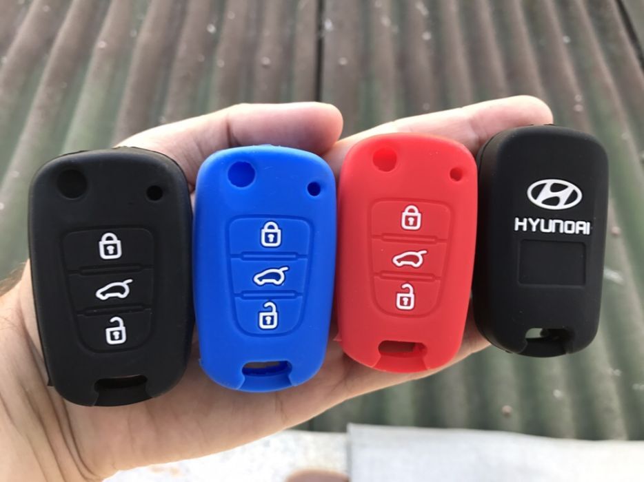 чехол для ключа Hyundai i10/20,Accent,Elantra,Sonata,Tucson,Santa Fe
