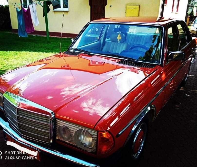 Auto, Samochód do ślubu Mercedes 1981r